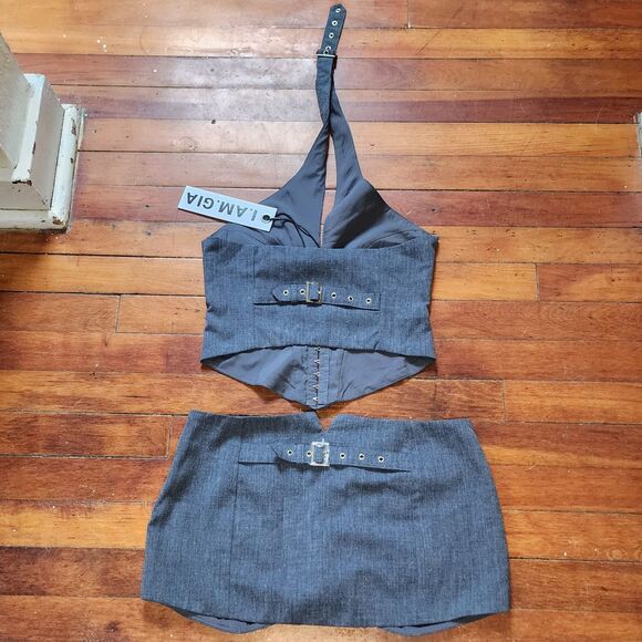 NEW I Am Gia ADRIETTE TOP And SKORT Size XSmall - Picture 3 of 8